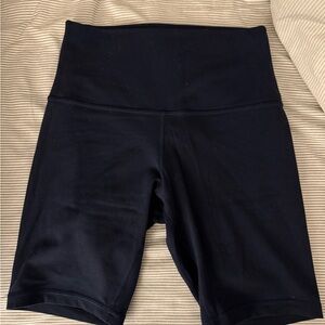 Lululemon Athletica Navy Bike Shorts